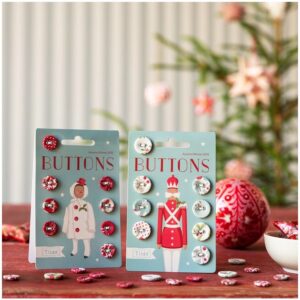 Botones Tilda Merry Little Christmas